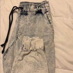 High waisted joggers